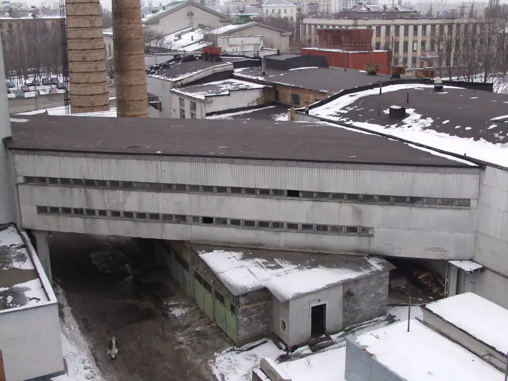 Rostok factory in Kiev Ukraine. This was the location of the GSC studio in 2002.